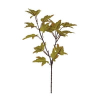 Umjetno lišće Kuhinjski pad za kućna javora Stabljici Zahvalnice Oduševi na otvorenom Dekor grana umjetnog