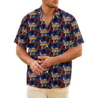 4. jula muške havajske majice USA Nacionalna zastava majica grafički košulja dnevni kratkih rukava odjeća