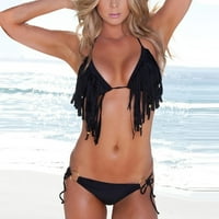 Čvrsta boja kupaći kostim dame bikini kupaći kostim bikinis kupaći kostim plaža modni morski obalski