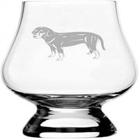 The Crnogorski planinski gonič za pse, 6,5oz Glencairn Whiskey Glass
