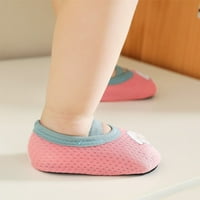 Dječja dječja čarapa protiv klizanja slatke kat čarape do godina ružičaste 12m-18m