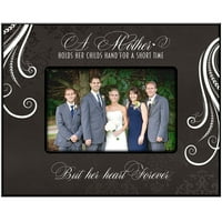 Životni prekretnice roditeljski venčani stolni okvir za slike Sadržaj fotografija - Majka drži svoje