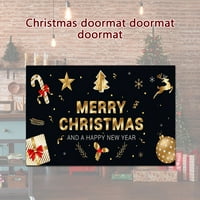 Rdeuod božićni prostir za vrata, božićno vratar unutarnji ulaz na vanjski ulaz vrata ulaznica u obliku