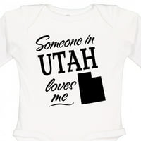 Inktastičan nekoga u Utahu voli me poklon baby boy ili baby girl dugih rukava