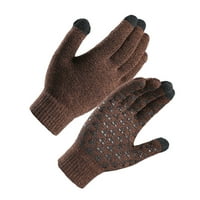 Par zimske tople rukavice na dodir zaslon na otvorenom planinarenje biciklizam kampiranje pamučne rukavice,