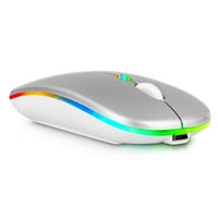 2.4GHz i Bluetooth miš, punjivi bežični LED miš za HP 17-CN0036DS prijenosnog računala kompatibilan