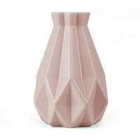 AMOUSA NOVO Origamis plastična vaza bijela imitacija keramičke cvjetne košarice cvijeća
