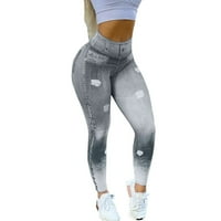 Xiuh vrećaste hlače yoga gamaše za žene dužine gležnja za trčanje sportskih struka fitness tajice joga