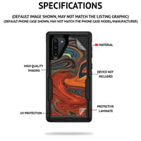 Zamotavanje kože Kompatibilno sa osobinom Otterbo za Samsung Galaxy Note Ultra 5G dizajn dizajna Kalifornija