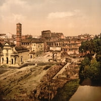 Roman Forum, 1890-ima Poster Ispis naučnog izvora