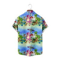 FNYKO muškarci i dječaci Havajska majica igračka priča Ispiši opušteno-fit casual kratkih rukava s kratkim rukavima na havajskim majicama ljetni majica na plaži poklon za muža dečka