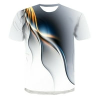 Košulje za muškarce 3D Novelty Graphic Funny Tees 3D tiskani kratki rukav majica kratkih rukava