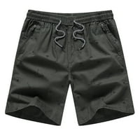 Muški džepni patent zatvarač modni kratke hlače Muškarci Ljetni jogger Sportske kratke hlače Elastična