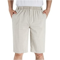 Popust Bermuda Hlače za muškarce Lagane kratke hlače Kratke kratke hlače Elastične strukske vučne struke