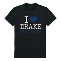 Ljubav Drake University Bulldogs Majica Heather Grey X-Veliki