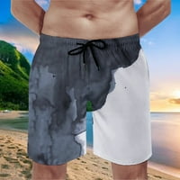Hlače za muškarce opušteno fit ljetni slobodno vrijeme uz more na plaži Hot Spring 3D digitalni tisak