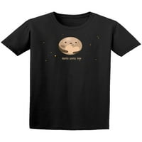 Majica Kawaii Space Pluton Planet - slika by shutterstock, muško XX-Large