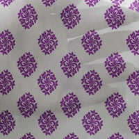 Onuoone Georgette viskoza šljive tkanine blok haljina materijal tkanina za ispis tkanine od dvorišta