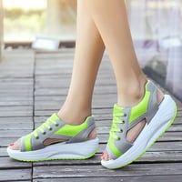 Cipele platforme za žene Modne ležerne prilike prozračne lagane platforme sandale Sport Sandale Trkene