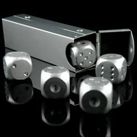 Norbi prepoznatljivi stil aluminijumske legure kockice prijenosni metalni baci s bokom kockicama za