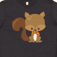 Inktastična slatka vjeverica, beba vjeverica, vjeverica sa majicom mladih šal