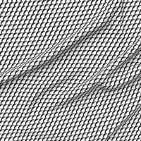Tkanina od kašike - apstraktni geometrijski tiskani na organskoj pamučno pletenu tkaninu FAT četvrt