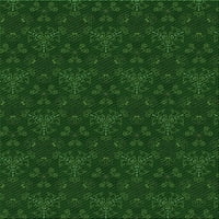 Ahgly Company Trgovi kvadrat uzorak uzorne zelene prostirke, 6 'kvadrat