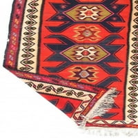 Canvello Handmade Antique Silkroad Shiraz Kilim prostirki - 5'1 9'9