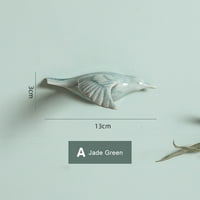 3D keramičke leteće ptice zidni dekor kreativni ptice viseći ukras za kućna izdržljiva velika poklona