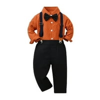 Ketyyh-Chn Boy odjeća 3-mjesečne dječje odjeće Toddler dječaci dugi rukav majica na vrhu hlače dječji dječji gospodin odjeća jogging odijelo dječake