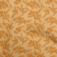 Onuone Rayon Yellow tkanina Tropska DIY odjeća za preciziranje tkanine Tkanina od dvorišta široko