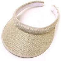 Roll-up sklopivi široki podružnica UPF 50+ slamki Beach Hat Tenis Golf Sun Hat Straw Sun Visor Hat za žene