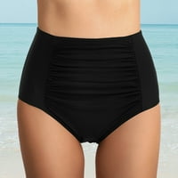 Pxiakgy Tankini kupaći odijela za žene Tummy Hlače Kontrola kupaći kostim Ženska dna Visoki struk Bikini