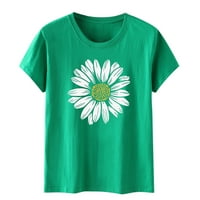 DrpGungly majice za žene Neotlantne ljetne majice Plus size labavo bluza vrhova djevojka kratki rukav