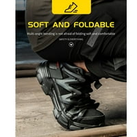 Mens Composite TOE Work Boot Anti-Smash Sigurnosne cipele Neizduševi tenisice SAD