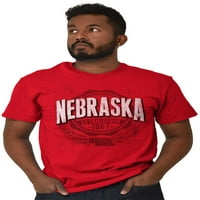 Nebraska ne studentski kampus Pride Muška grafička majica Tees Brisco Marke L