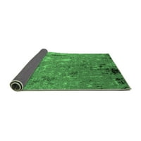 Ahgly Company Indoreni pravokutnik Oriental Emerald Green Industrial Industrial Procing, 7 '9 '