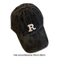 Park Unise Pamuk Ispran bejzbol kapa za bejzbol šešir oprana slova EmceoDery Decor Baseball Hat Podesivi