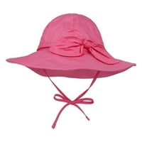 Oalirro Toddler Sun Hat ljetni kašit šešir na otvorenom Djeca Ležerne prilike djeca Bowknot Solid Boja
