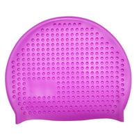 Vanjski zabavni pokloni za kupanje za kupanje Kupanje Udoban elastičan kapa silikonska vodootporna kapa na klirensu