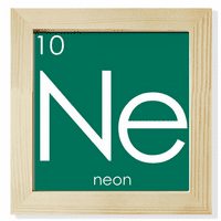 Kesteri elementi Period Tabela Rijetka plina Neon Ne kvadratni okvir Zidni zidni tablici