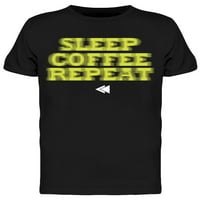 Grafička majica za spavanje kafe za spavanje Muškarci -Mage by Shutterstock, muški XX-Large