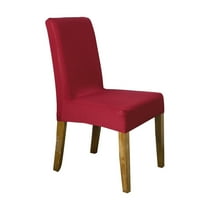 Crvena čvrsta stolica za prekrivanje mlijeka Svilena stolica klizalica Dimljiva zaštitni prostor za