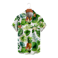 Cvijeće Tropske havajske muške košulje kratki rukav dječaci Ljetni tanki materijal Kids Havajska majica