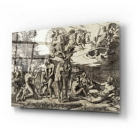 Epska umjetnost Preobraženje Raphaela., Akrilna staklena zidna umjetnost, 12 x16