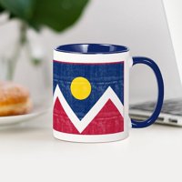 Cafepress - Denver zastava - OZ Keramička krigla - Novelty caffe čaj čaj