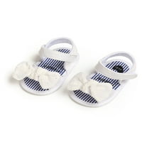 Sanviglor novorođenčad ljetne sandale prve šetnje casual cipele luk dekor stanove unutar udobne slatke