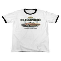 Chevrolet Automobili Vintage El Camino AD također i majica zvona za odrasle TRUCK TEE