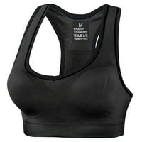 Himeway Workout Tops za žene Ženski sportski grudnjak, pune boje, visoke čvrstoće, otporne na udarce,
