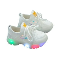 Dječja dječja dječja dječja dječja dječaka LED lagane cipele Casual Cipes Sports Cipele